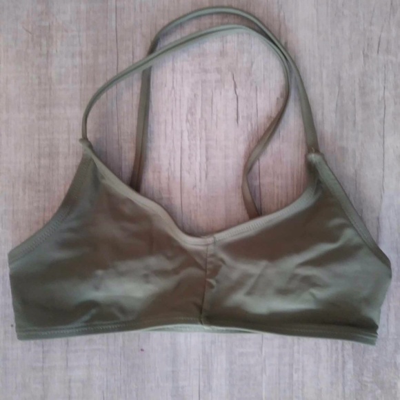 X-Small green bikini green top - Picture 1 of 2